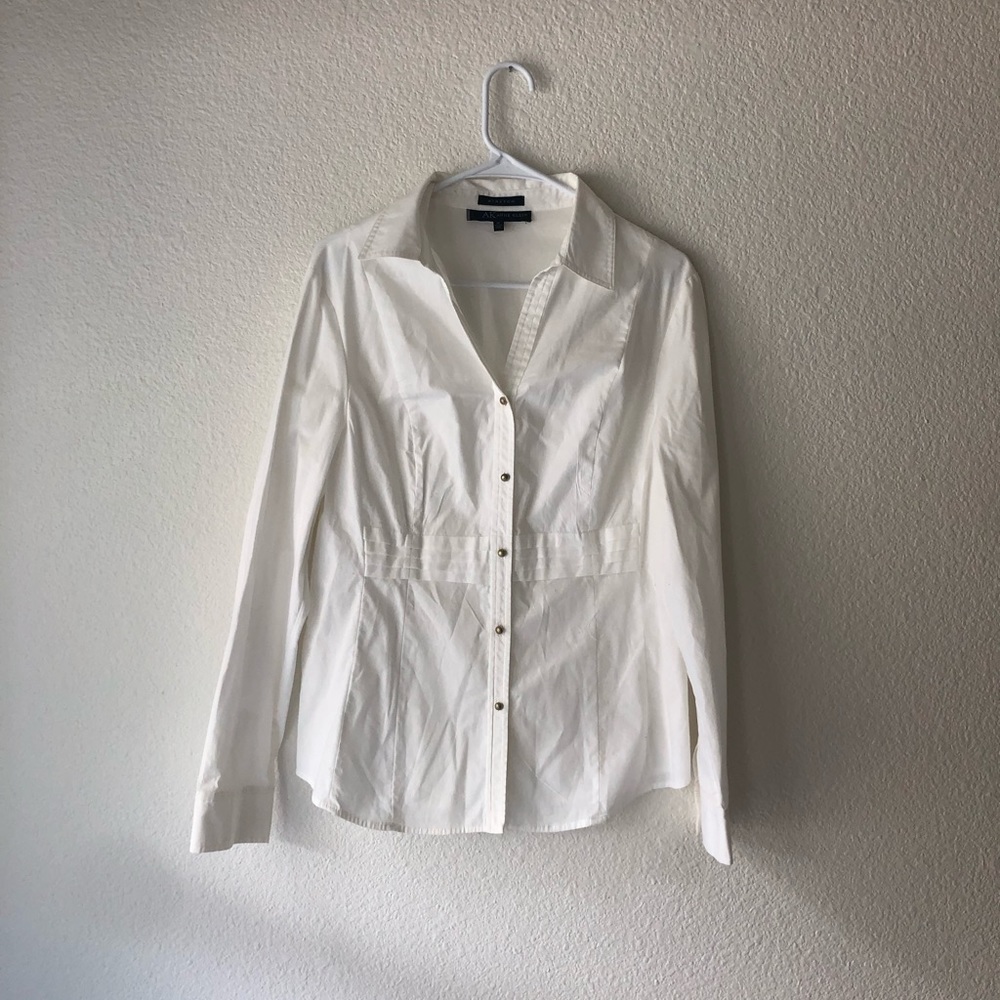Anne Klein Button Up Blouse